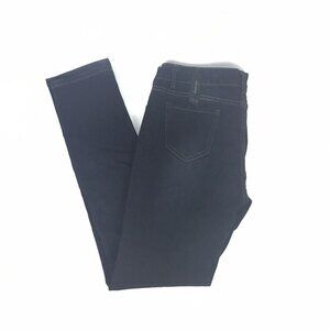 NWT Kiss & Fly Rosee 17/18 Skinny Jeans Stretch Dark Wash 5 Pocket Straight Leg